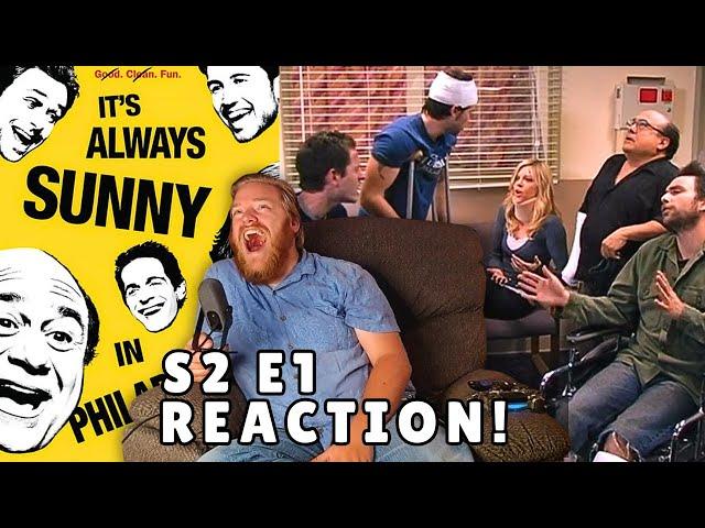 IT'S ALWAYS SUNNY IN PHILADELPHIA - 2x1 Charlie Gets Crippled - Reaction