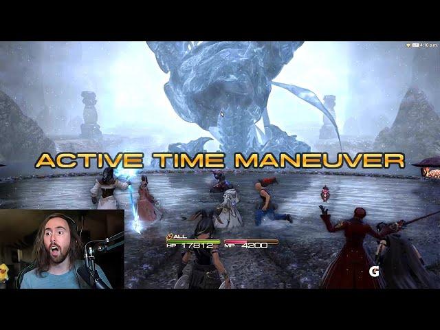 Asmongold First Active Time Maneuver in FFXIV