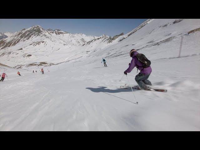 Frühlingsskilauf in Ischgl (Tirol, Österreich) - Schneebericht am 21.3.2014