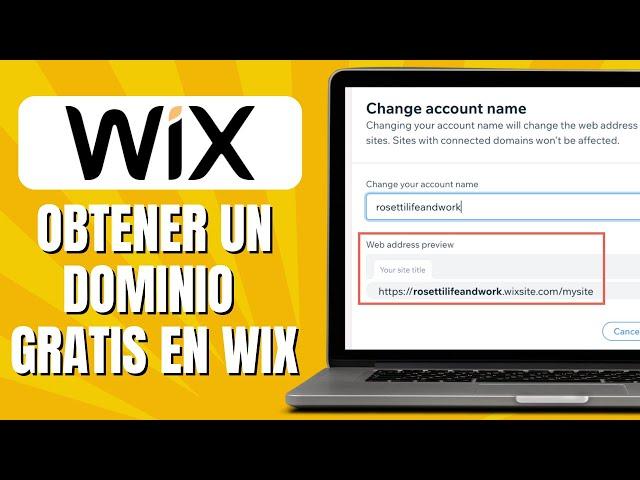 Cómo OBTENER Un Dominio GRATIS En WIX