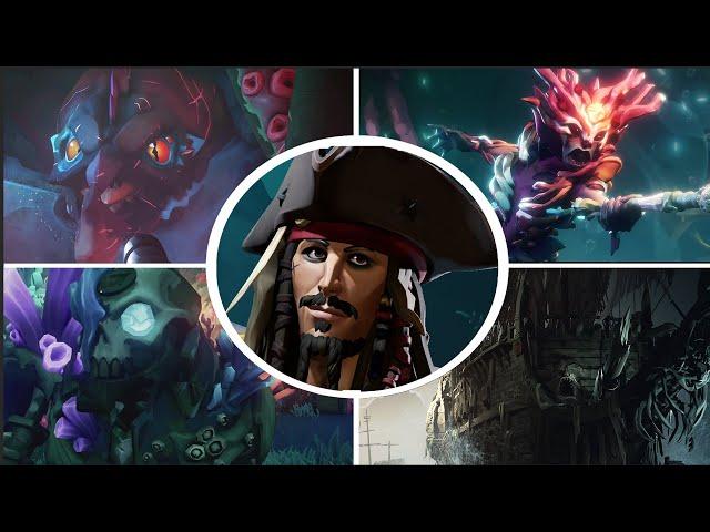 Sea of Thieves: A Pirate's Life All Bosses & Ending