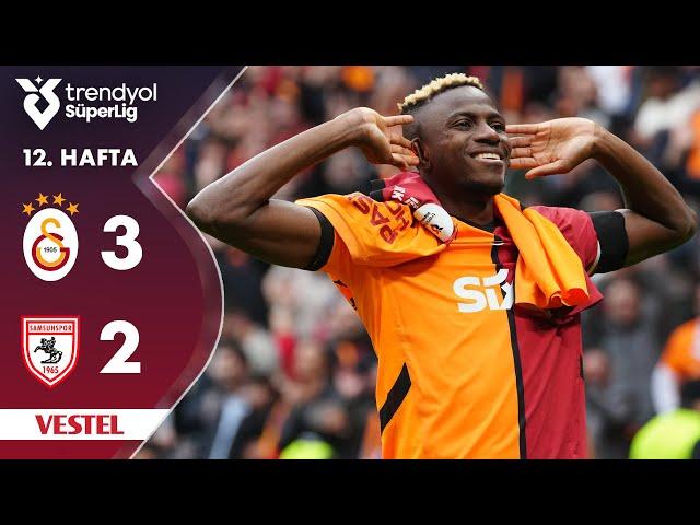 Vestel | Galatasaray (3-2) Samsunspor - Highlights/Özet | Trendyol Süper Lig - 2024/25