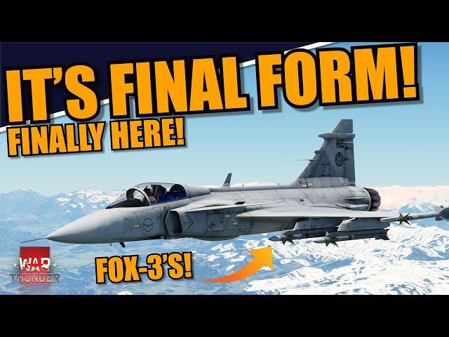 War Thunder DEV - THE FINAL FORM of the GRIPEN IS HERE! FINALLY with FOX-3's! Is it the BEST NOW?