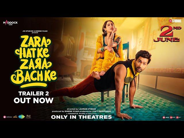 Zara Hatke Zara Bachke Trailer 2 | Vicky Kaushal & Sara Ali Khan | Dinesh V | Laxman U | 2nd June