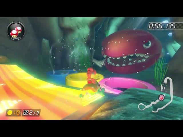 Dolphin Shoals [150cc] - 1:51.951 - zx◇ 01099 (Mario Kart 8 Deluxe World Record)