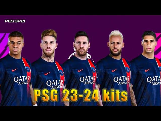 PES 2021 - PSG New Kits Season 2023/2024 (CPK Version)