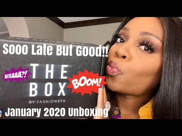 January 2020: Late AF The Box Unboxing!| It’s late but Good! | TonyaNicole