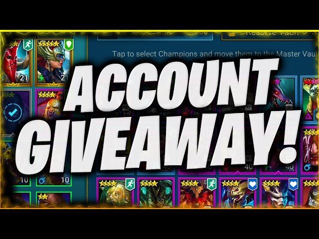 GIVING AWAY MY ACCOUNT + GEMS! F2P JOURNEY IS OVER | RAID SHADOW LEGENDS