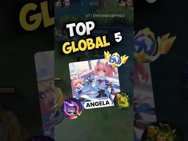 Gameplay Ala Top Global Angela S34 #ernandobpygo