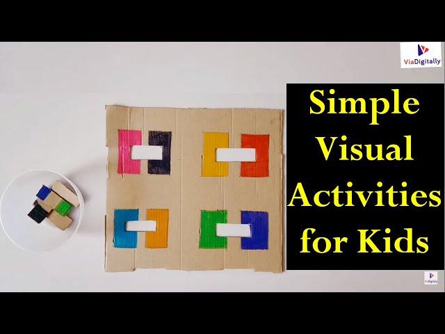 Simple Visual Activities for Kids | Visual Discrimination Activity | Visual Learning Activities