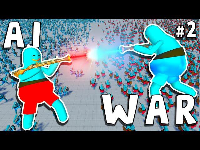 I Made 1000 A.I. Musketeers FIGHT... (Deep Reinforcement Learning)