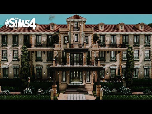 Tartosa Grand Hotel  The Sims 4: Speed Build // CC