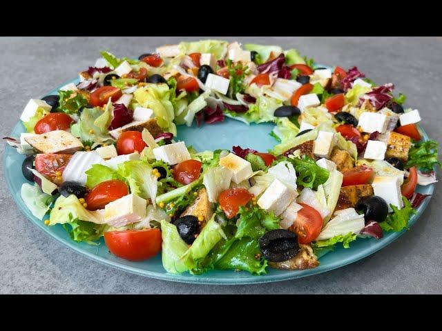 Праздничный Салат на Новый Год 2025 Вкусно и Красиво!!! / Новогодний Салат / Salad for New Year