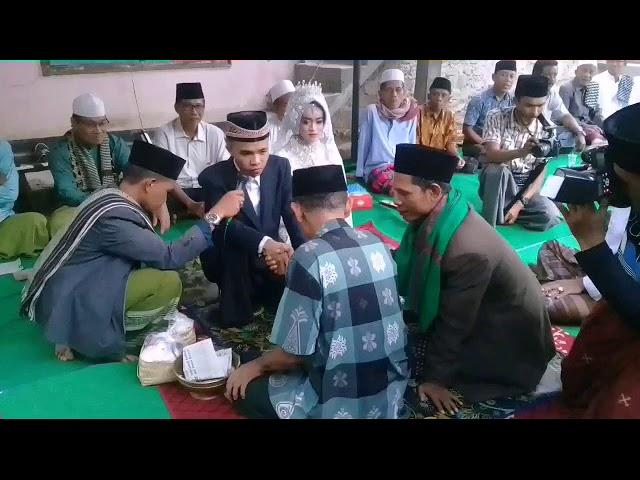 Ijab kabul tata oced dan nidya pratiwi part.2