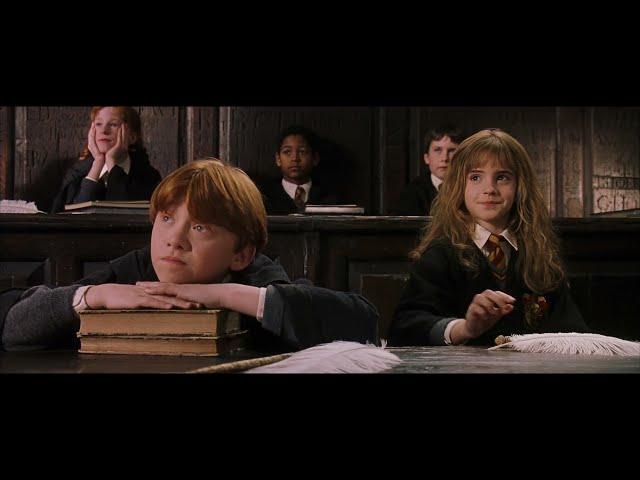 First Charms Lesson | Harry Potter and the Philosopher's Stone | "It's leviosa not leviosaaa"