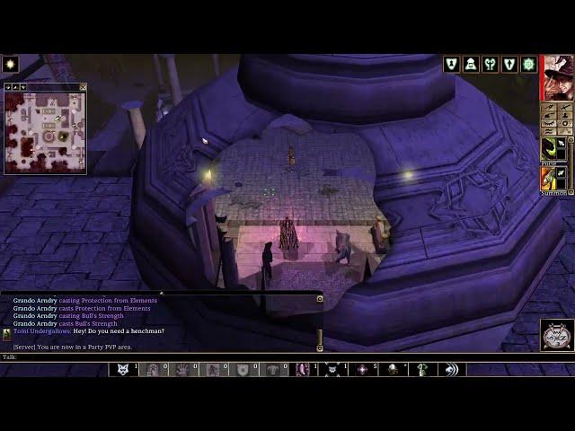 Neverwinter Nights EE Very difficult solo hc permadeath shifter - part 5 Gulnan