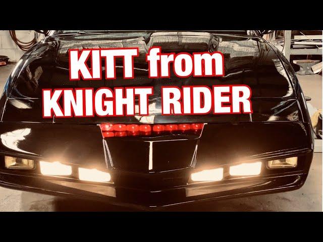 KITT from Knight Rider Replica by Bobs Prop Shop - K.I.T.T. Knight Industries Two Thousand