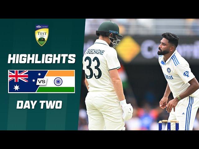 Australia v India 2024-25 | Third Test | Day Two