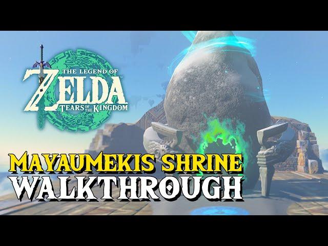 Zelda Tears Of The Kingdom Mayaumekis Shrine Walkthrough