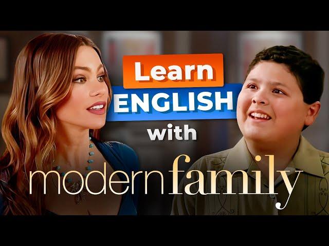 Learn ENGLISH with MODERN FAMILY — Manny's Friend is in Love with Gloria