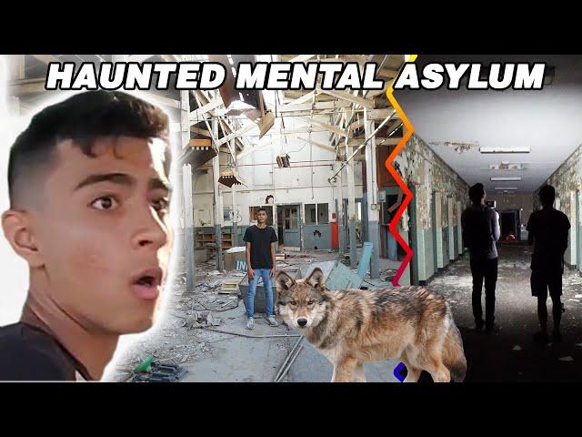 EXPLORING HAUNTED MENTAL ASYLUM (COYOTES CHASED US)