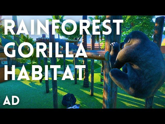 Making a Gorilla Habitat in Planet Zoo Console Edition!