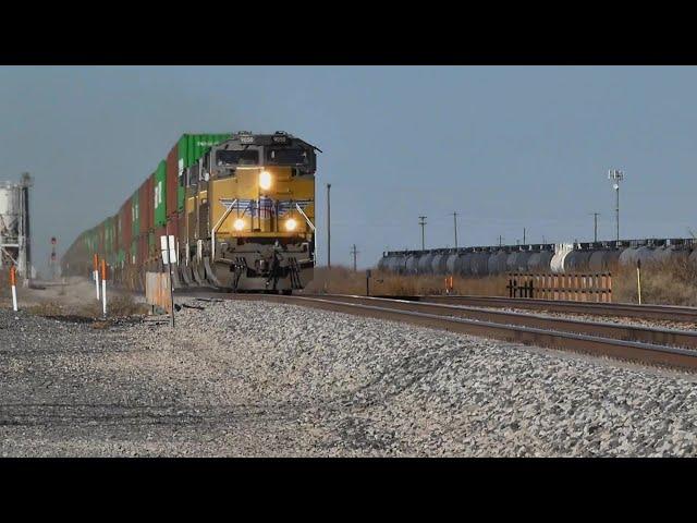 Speeding Freight Trains - Fantastic Compilation (4K)