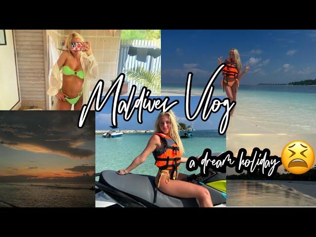 COME ON MY DREAM HOLIDAY WITH ME! *maldives vlog*