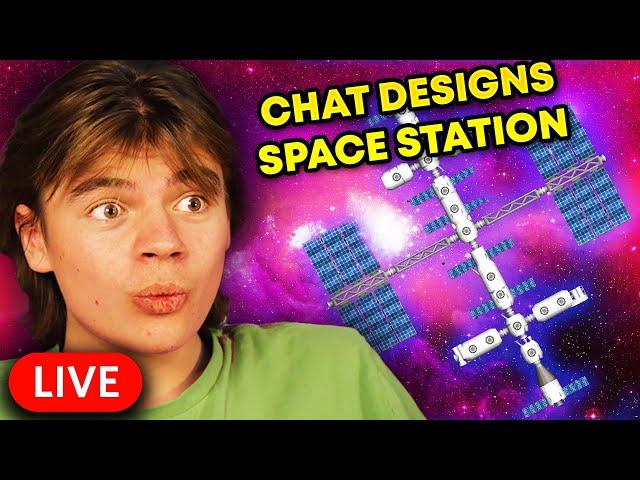 Chat Designs A Space Station - Spaceflight Simulator LIVE