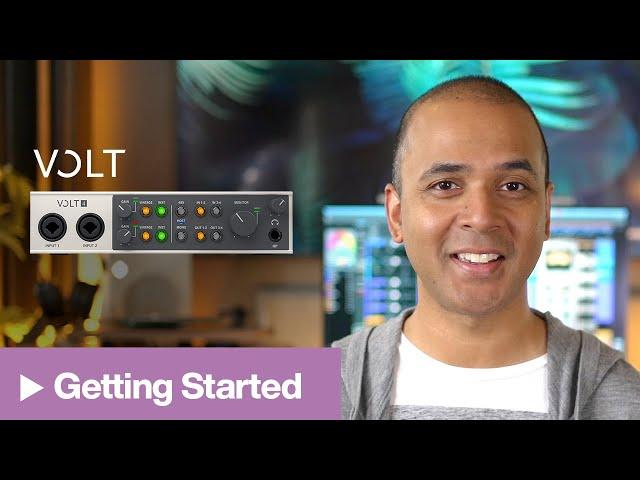 Getting Started with Volt USB Recording Studio