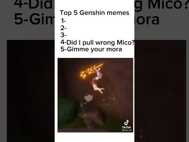 Top 5 Genshin memes 17 #genshinshorts #genshinimpact #genshinmemes #genshinedit ..