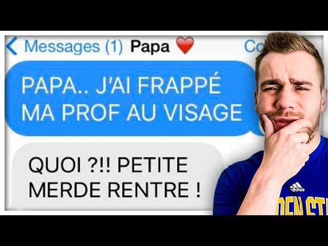 LES PIRES SMS DES PAPAS !