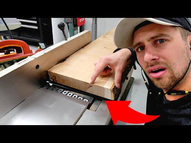 Jointer Size Doesn't Matter! Flatten Large Boards on a Smaller Jointer