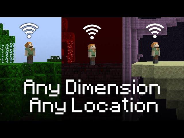 The BEST Wireless Redstone System in Minecraft