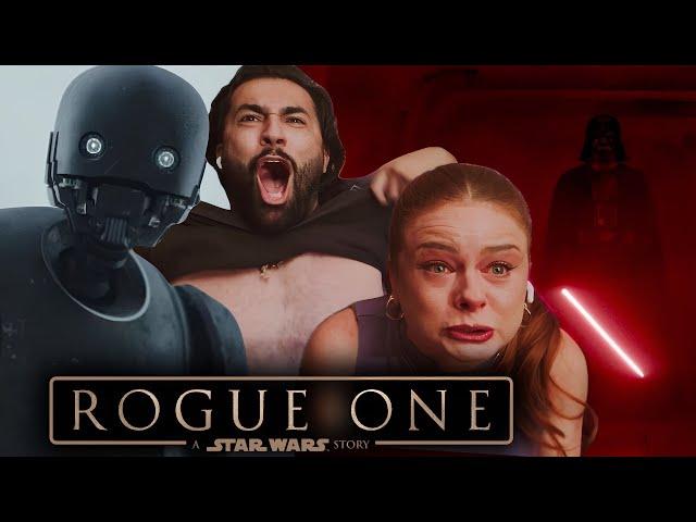 FIRST TIME WATCHING * Rogue One * MOVIE REACTION!!