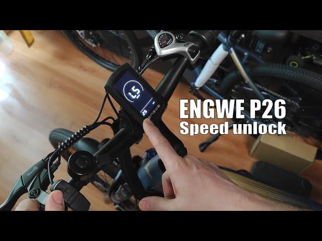 ENGWE P26 Speed Unlock - Yolin YL80C Controller