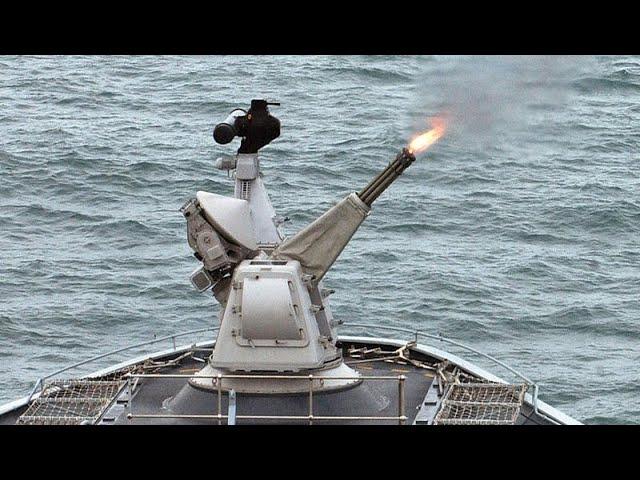 Close in Weapons Systems CiWS HD Goalkeeper is a Dutch close-in weapon system (CIWS)