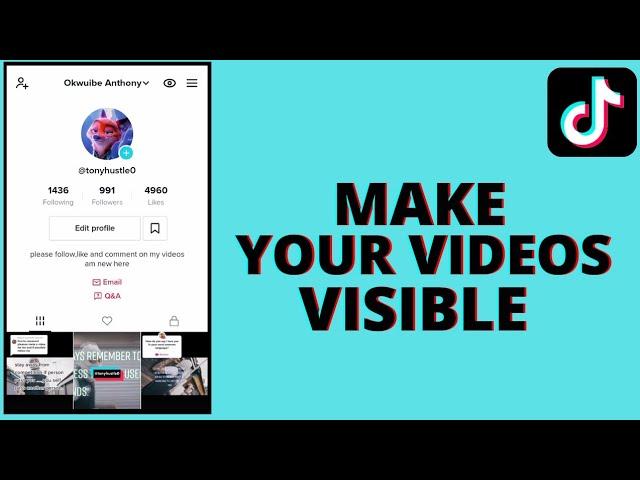 How to post on Tiktok for everyone to see