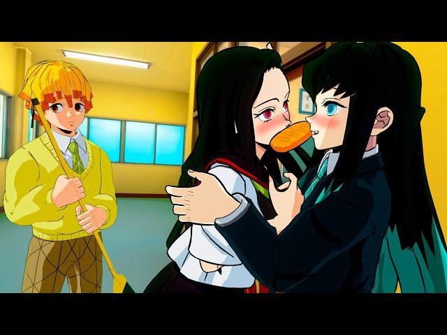 TOKITO e NEZUKO fugiram JUNTOS da ESCOLA??? no Demon slayer Vr!!