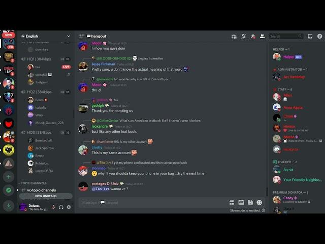 Discord İle İngilizce Geliştirme | Anadili İngilizce Olan İnsanlarla Ücretsiz Konuşun |