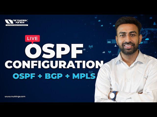 OSPF Configuration | OSPF BGP MPLS batch