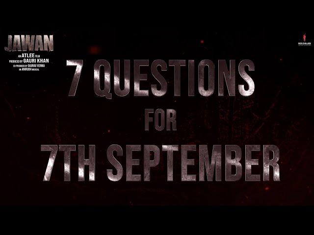 Jawan - 7 Questions With Shah Rukh Khan & Vijay Sethupathi
