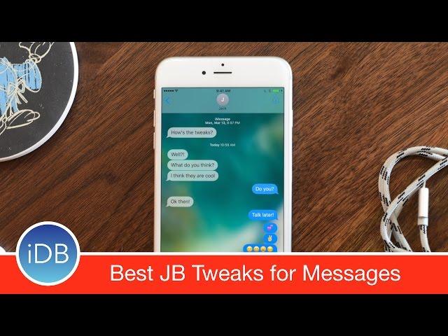 Best Jailbreak Tweaks for the Messages App in iOS 10