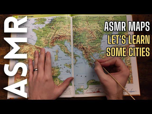 Let's learn some cities! [ASMR Maps]