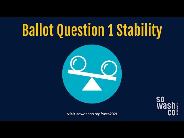 SoWashCo Schools - Question 1 on the Nov. 2 Ballot