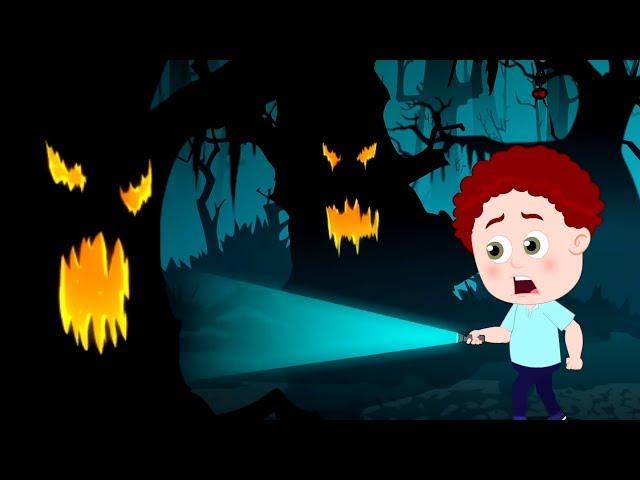 Scary Woods | Schoolies Cartoons | Halloween Videos for Babies