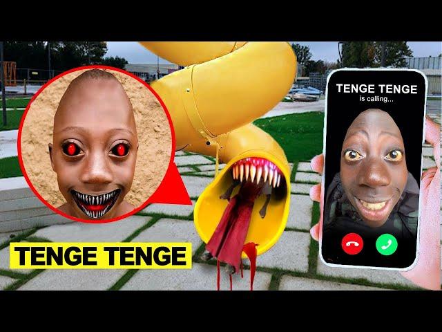 SLIDE EATER EATS TENGE TENGE ON DRONE CAMERA! Tenge Tenge is calling