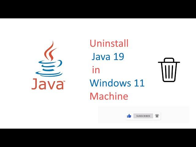 uninstall java 19 on windows 11 | Removing Java JDK from windows | Delete Java in windows