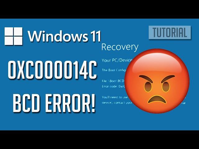 [Fixed] ️Error Code 0xc00014c Windows 10 ️ File:\boot\BCD