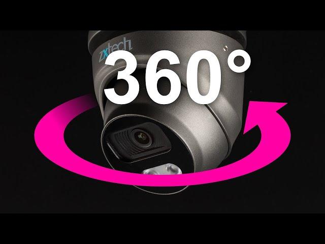 Best CCTV Security Cameras 360 Degree Rotated from Zxtech
